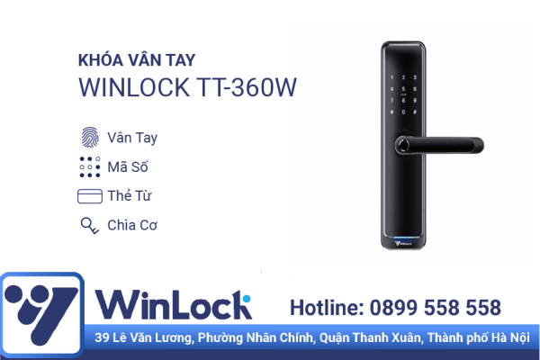 Khóa cửa điện tử Winlock TT-360W