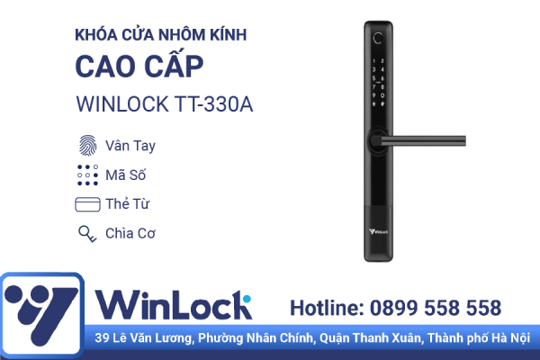 Khóa cửa nhôm Xingfa Winlock TT-330A